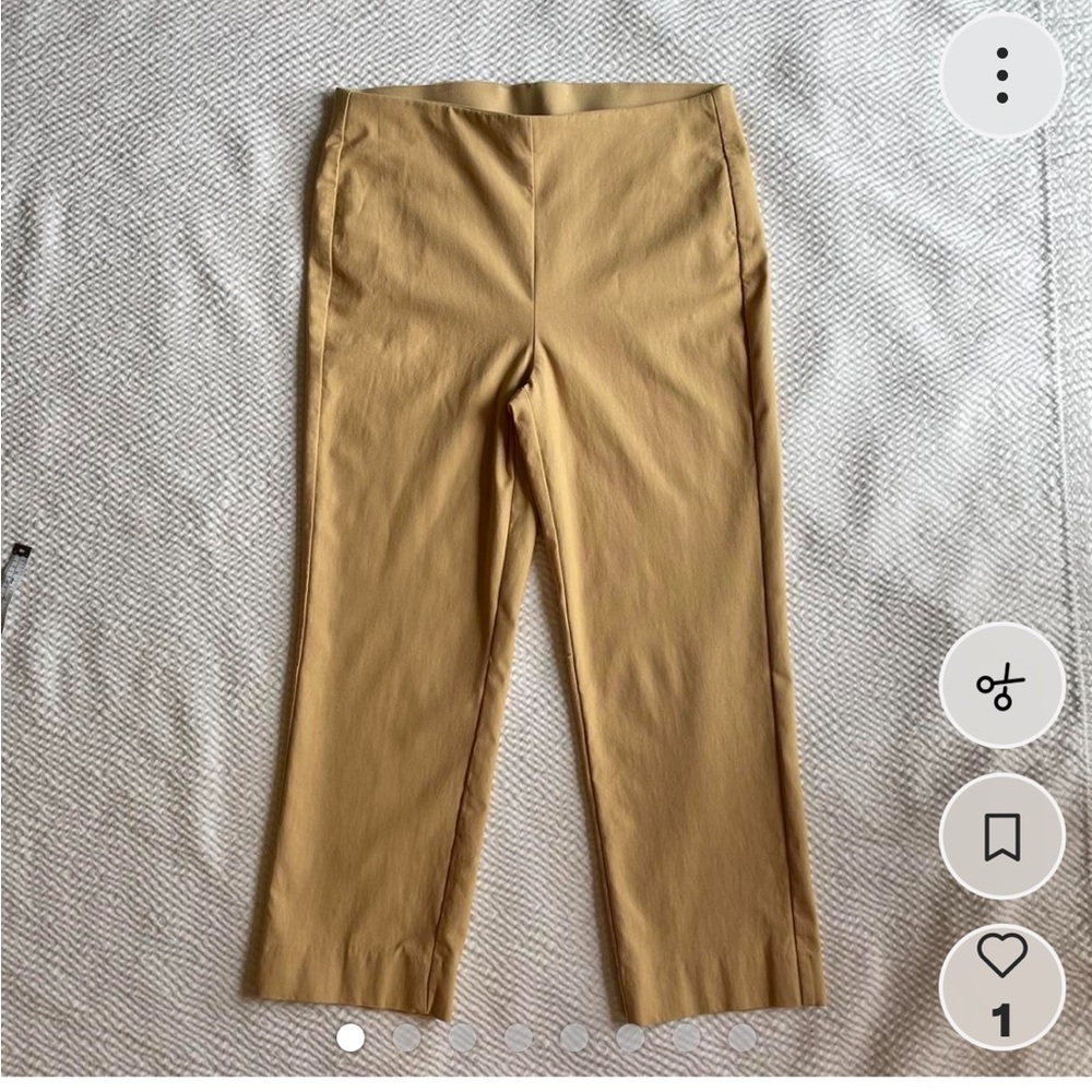 Chico's Tan Ankle Pants - Picture 9 of 9